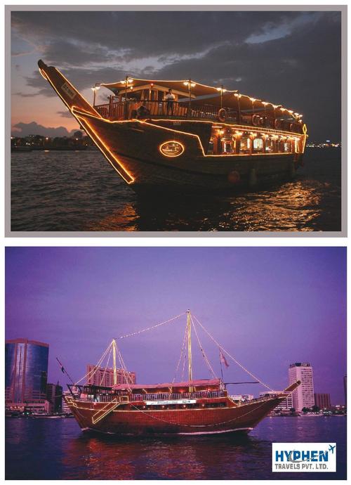 Dhow Dinner Cruise on Dubaia s creek