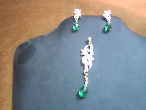 diamond studded pendant