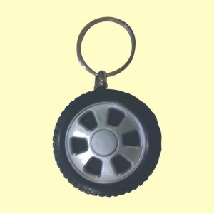 Tyre Shape Promotional Keychain