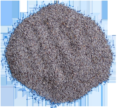 Blue poppy seeds
