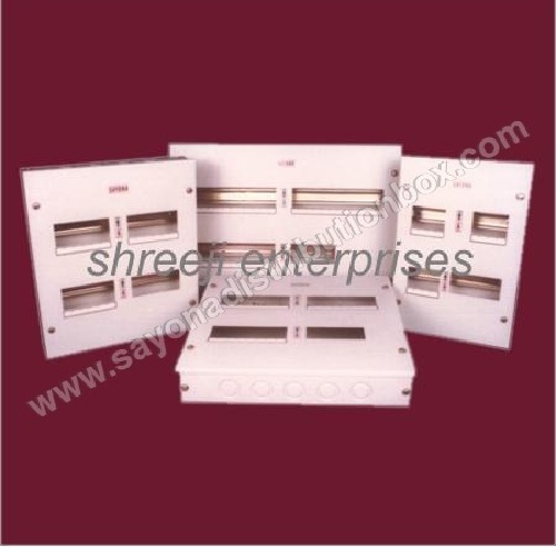 TPN MCB Distribution Box - Stainless Steel, 4/6/8/12 Way Models Available | Shock Proof, Durable, Easy Installation, Warranty Included