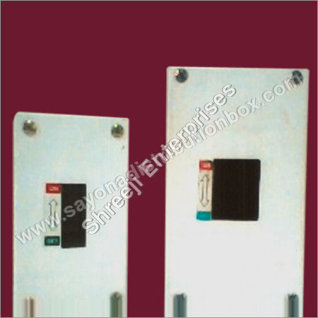 White 1 & 2 Way Mcb Box