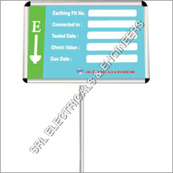 Earthing Pit Display Board