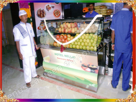 Juice Display Counter