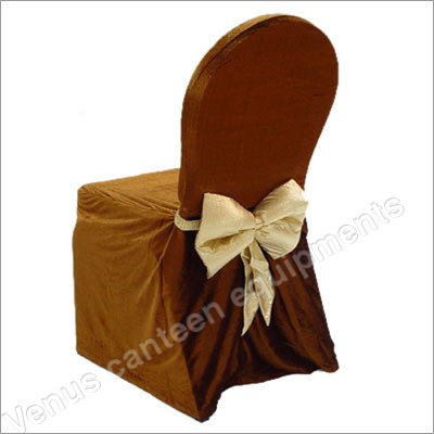 Chair Cover - Polyester, Various Sizes, Brown | Elasticated, Colorfast, Durable Fabric, Elegant Design, Shrink Resistant, Easy to Use