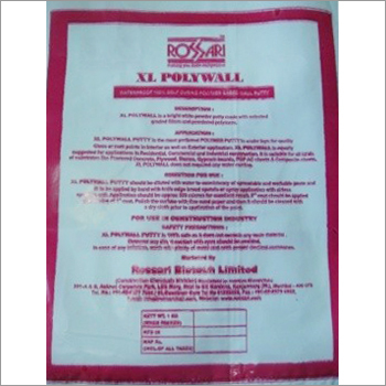 100% Polymer Based Putty: Xl Polywall