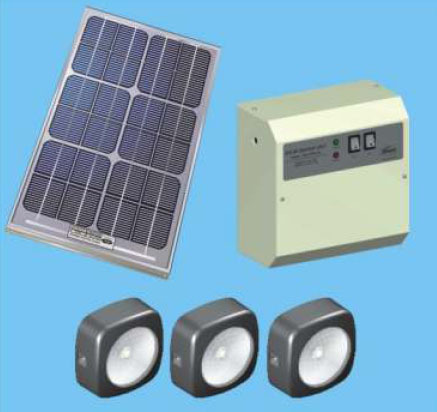 Solar LED Home Lighting System