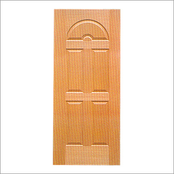 Teak Veneer Designer Door - 3-7 Feet Orange Color | High Durability Waterproof Termite Resistant