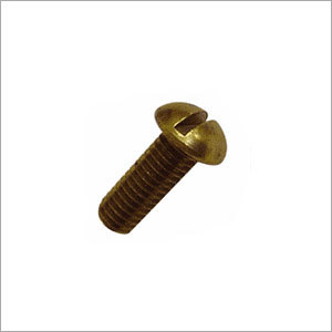 Round Head Slotted Machine Screws
