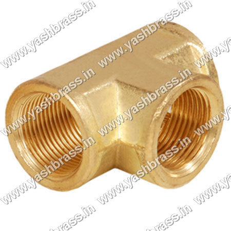 Brass Female Pipe Tee