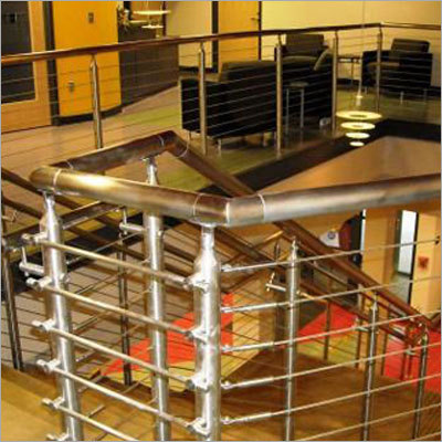 Multi Line Railing System - Stainless Steel, 1100mm Height, 42.4mm Handrail Diameter | Modular Design, Corrosion Resistant, Polished Finish