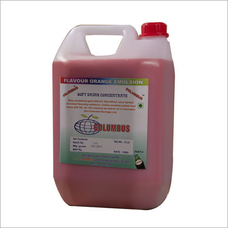 ORANGE SOFT DRINK CONCENTRATE