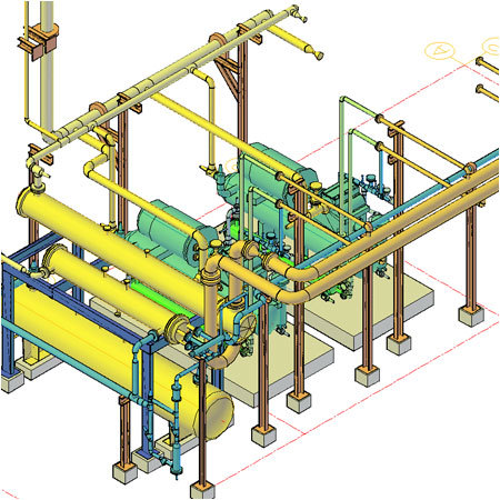 Refrigeration Plant 3D Modeling - Refrigeration Plant 3D Modeling ...