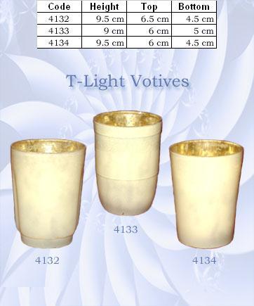 Opal Glass Votive