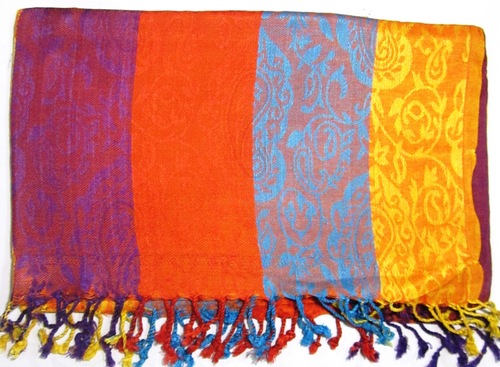 Jamawar Printed Cotton Shawls