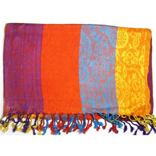 Jamawar Printed Cotton Shawls