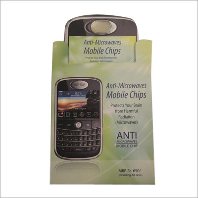 Anti Emr Mobile Chip - Plastic Ceramic, 2x2x0.5 cm | Radiation Protection, Call Clarity, Easy to Use
