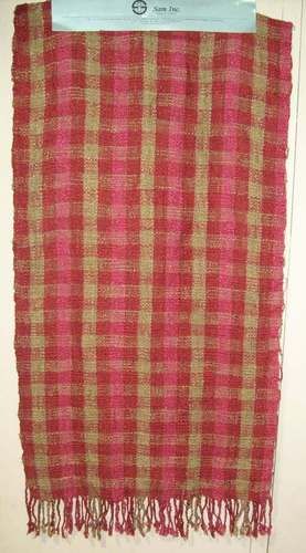 Checks Cotton Printed Shawl