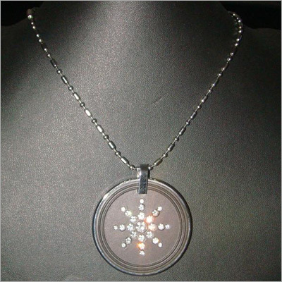Diamond Scalar Energy Pendant