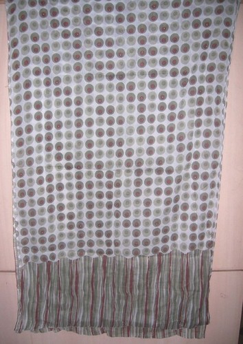 Cotton Printed Dotted Shawl