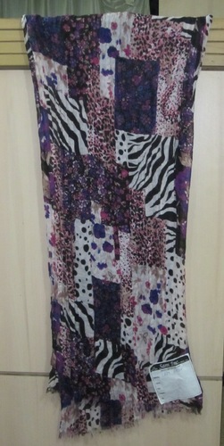 Rayon Printed Fancy Stole