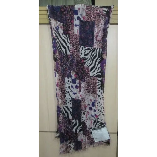 Rayon Printed Fancy Stole