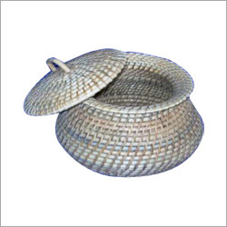 cane decorative pots