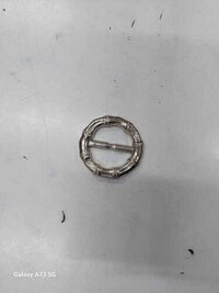 Fashion Belt Buckle - Metal, Silver And Golden, Pin Type | Precision Craftsmanship, Corrosion Resistant, Latest Fashion Design