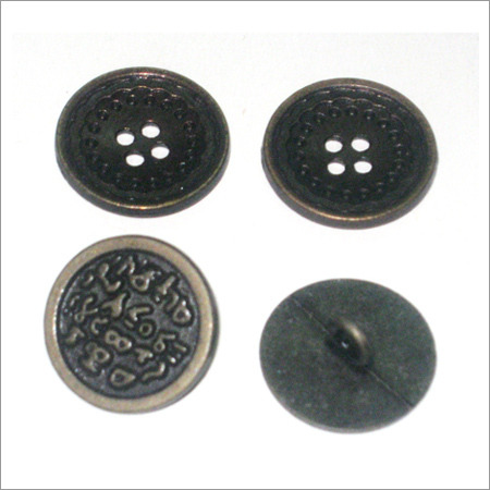 Metal Diecast Button