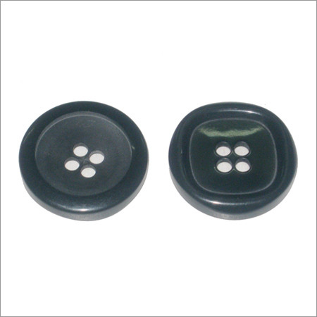 Black And Grey Polyester 2 Way Button