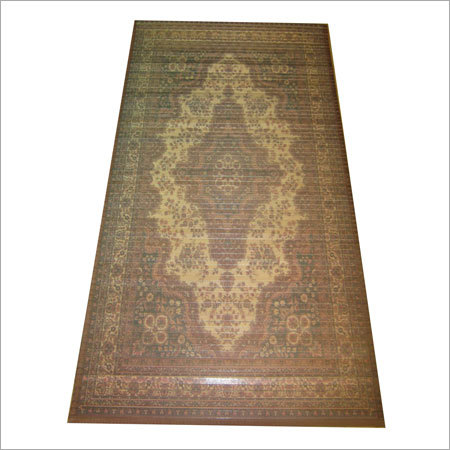 Digital Black Persian Print Bamboo Carpets