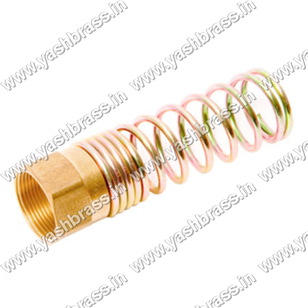 Air Brake Hose Nut With Spring