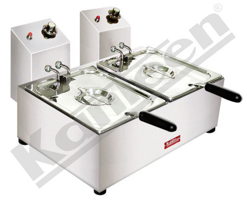 Double Unit Deep Fat Fryer - Counter Top -