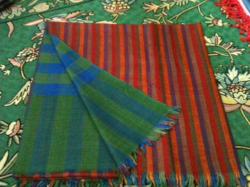 HandWoven Double face shawls