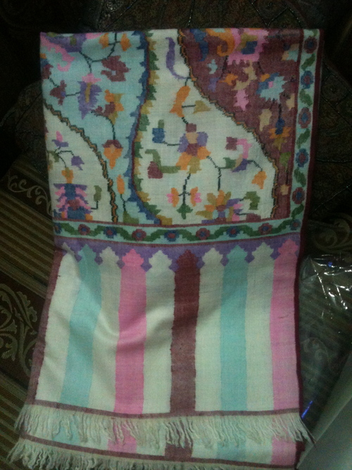 100% Pashmina Kani handwoven shawls