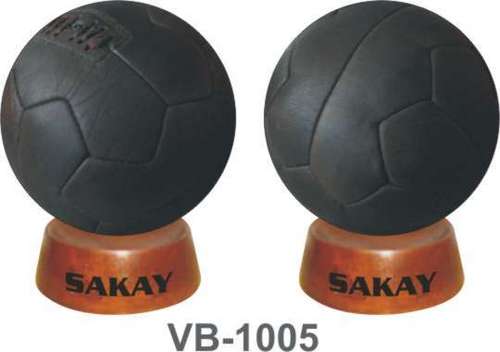 Vintage Soccer Balls - PVC with Polyester Cotton Layers, 5 Inch, Black | Customizable, Vintage Design, Durable, Promotional Use