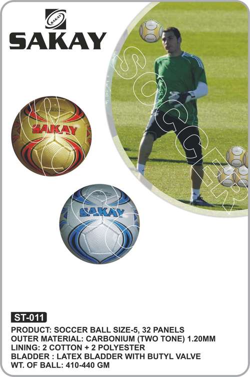 Soccer Ball - PU 1.00mm, Size 5, 32 Panels, Latex Bladder with Butyl Valve | Durable, Lightweight, High Bounce, Accurate, Great Grip