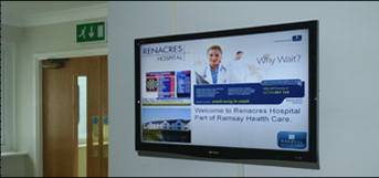 Dynamic Signage for Hospitals and Clinics