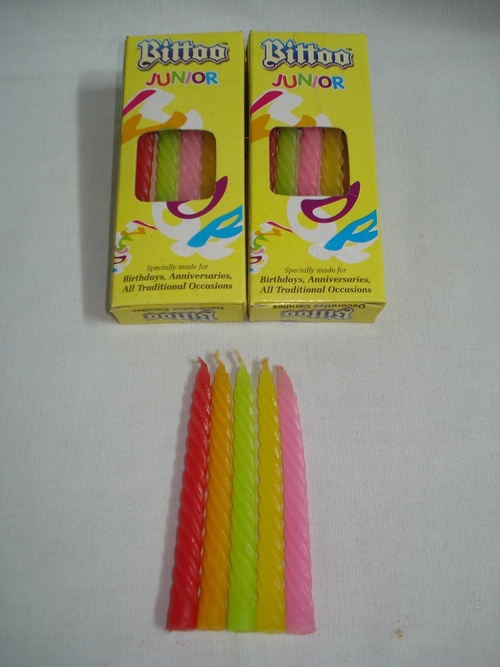 Birthday Plain Candles
