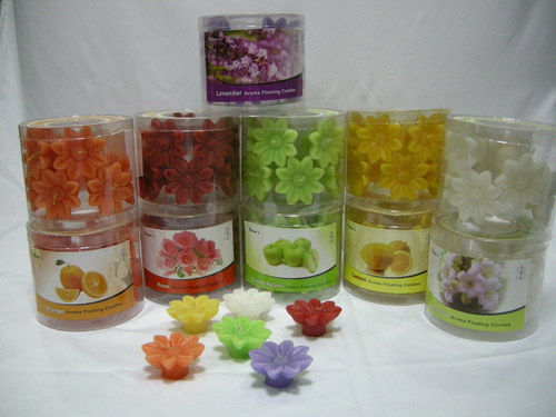 Aroma Floating Candle (10 Pcs)