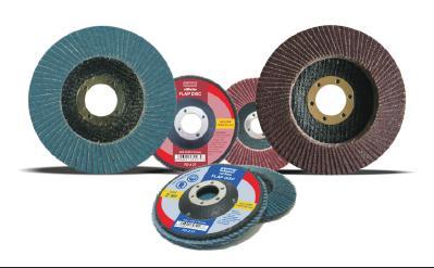 Coated Abrasive Discs - Aluminum Oxide/Zirconia Alumina 100-178 mm P36-P120 Grit | Heavy Removal Weld Blending Metal Fabrication Stainless Steel