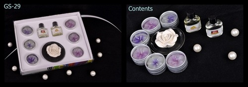 Candle With Diffuser Set