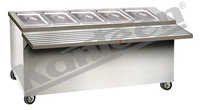 Bain Marie (3 Sides Covered With Tray Rester)