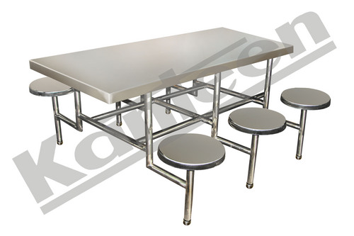 INDUSTRIAL DINING TABLE - 6 SEATS