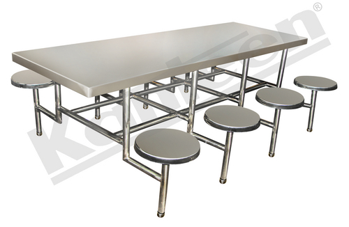 INDUSTRIAL DINING TABLE - 8 SEATS