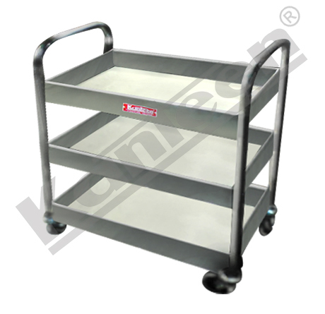3 Tier Kitchen Utility Trolley By KANTEEN INDIA EQUIPMENTS CO.