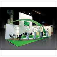 Exhibition Stall Designing Solution - Customizable Dimensions, LED Lighting , Contemporary Design with Ample Space and Effective Display Solutions