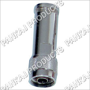 Silver N Male Clamp Connector