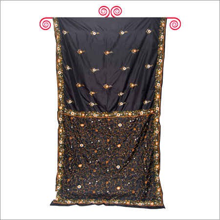 Black Colour Bangalore Silk Saree