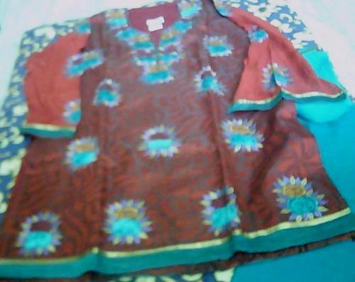 semi stitched suit